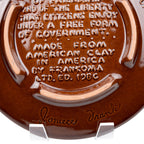 Frankoma Liberty Centennial Wall Plate - 1986 Commemorative