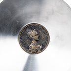 Italian Stainless Steel Coin Dish – Maria Anna Augusta Medallion