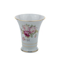 Schumann Arzberg Trumpet Vase - Pink Rose & Gilt