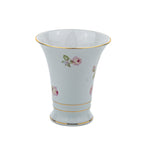 Schumann Arzberg Trumpet Vase - Pink Rose & Gilt
