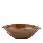 Frankoma 201 Handled Serving Bowl - Plainsman Brown
