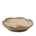 Frankoma Scalloped Serving Bowl - Warm Swirled Stoneware