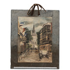 Pair of New Orleans Slate Wall Plaques - Pirates Alley & Orleans St.
