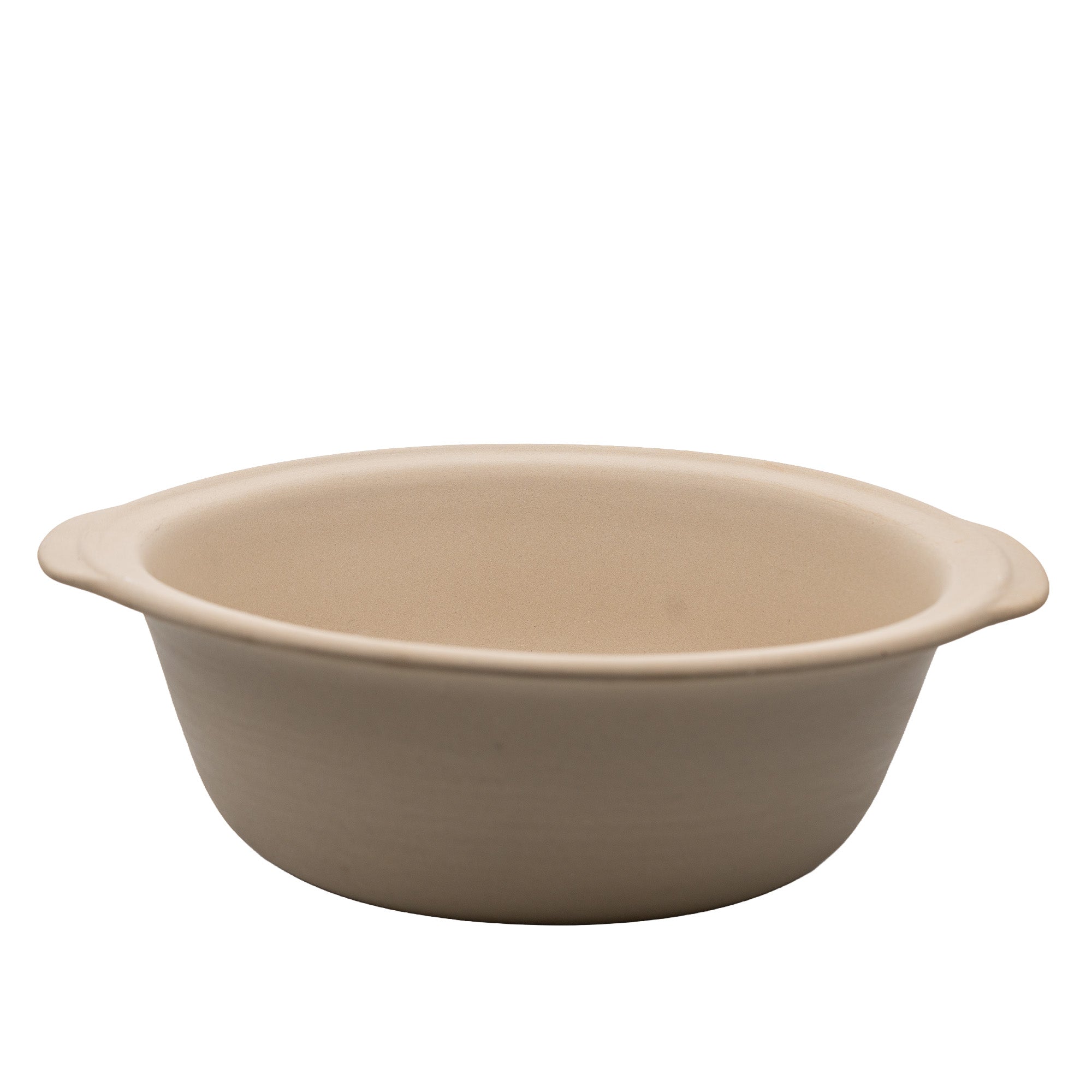 Pampered Chef Family Heritage Stoneware Baking Bowl - With Handles