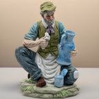 Napcoware Old Man Potter Figurine - Hand-Painted