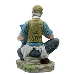 Napcoware Old Man Potter Figurine - Hand-Painted