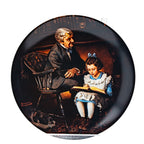 The Young Scholar Collector Plate - Norman Rockwell, Knowles