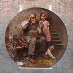The Cobbler Collector Plate - Norman Rockwell, Knowles 1978