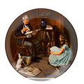 Norman Rockwell "The Storyteller" Collector Plate - 1984 limited edition