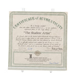 Norman Rockwell "The Shadow Artist" collector plate - Edwin Knowles COA