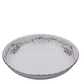 Gold Standard GST1 Porcelain Fruit Bowl – Pink Rosebud Silver Edge
