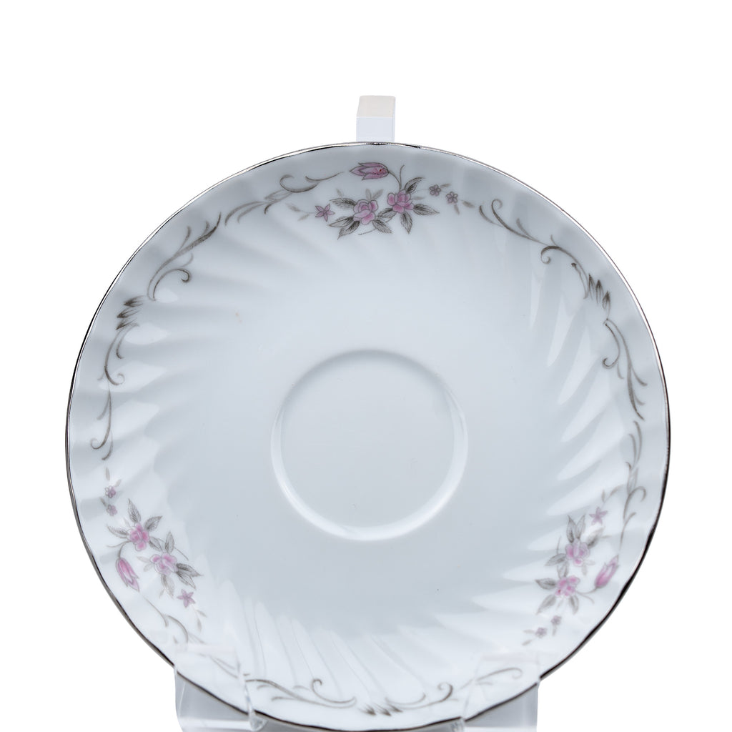 Gold Standard GST1 Saucer – Pink Rosebud Porcelain