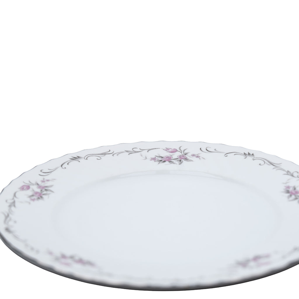 Gold Standard GST1 Dinner Plate – Pink Rosebud Porcelain