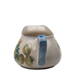 Sela Portugal handbemalter Keramik-Blumentopf mit Blumenmuster