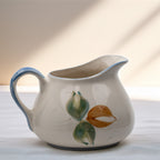 Sela Portugal handbemalter Keramik-Blumentopf mit Blumenmuster