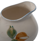 Sela Portugal handbemalter Keramik-Blumentopf mit Blumenmuster