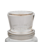 Planters Mr. Peanut 75. Jubiläum Glasdose mit Deckel