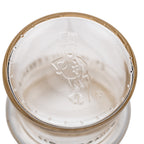Planters Mr. Peanut 75. Jubiläum Glasdose mit Deckel