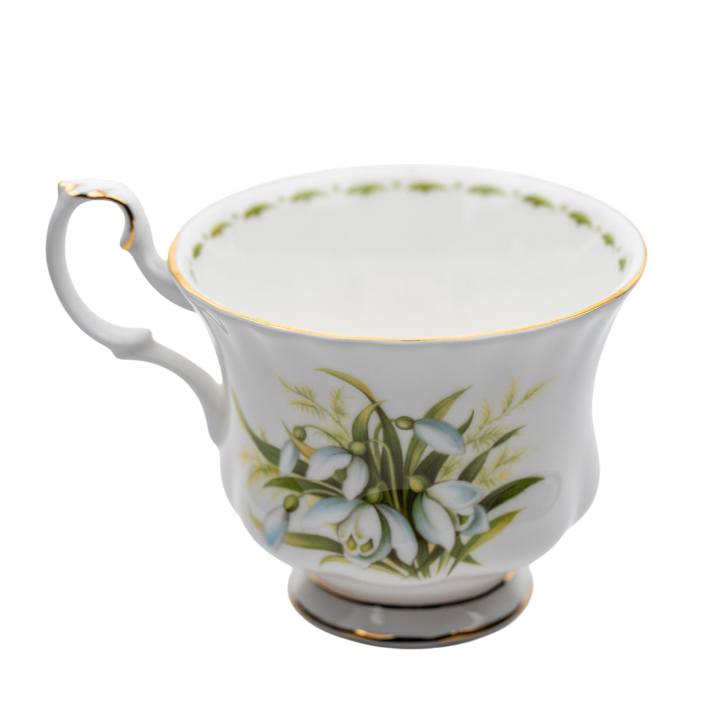 Royal Albert Teacup - January Snowdrops