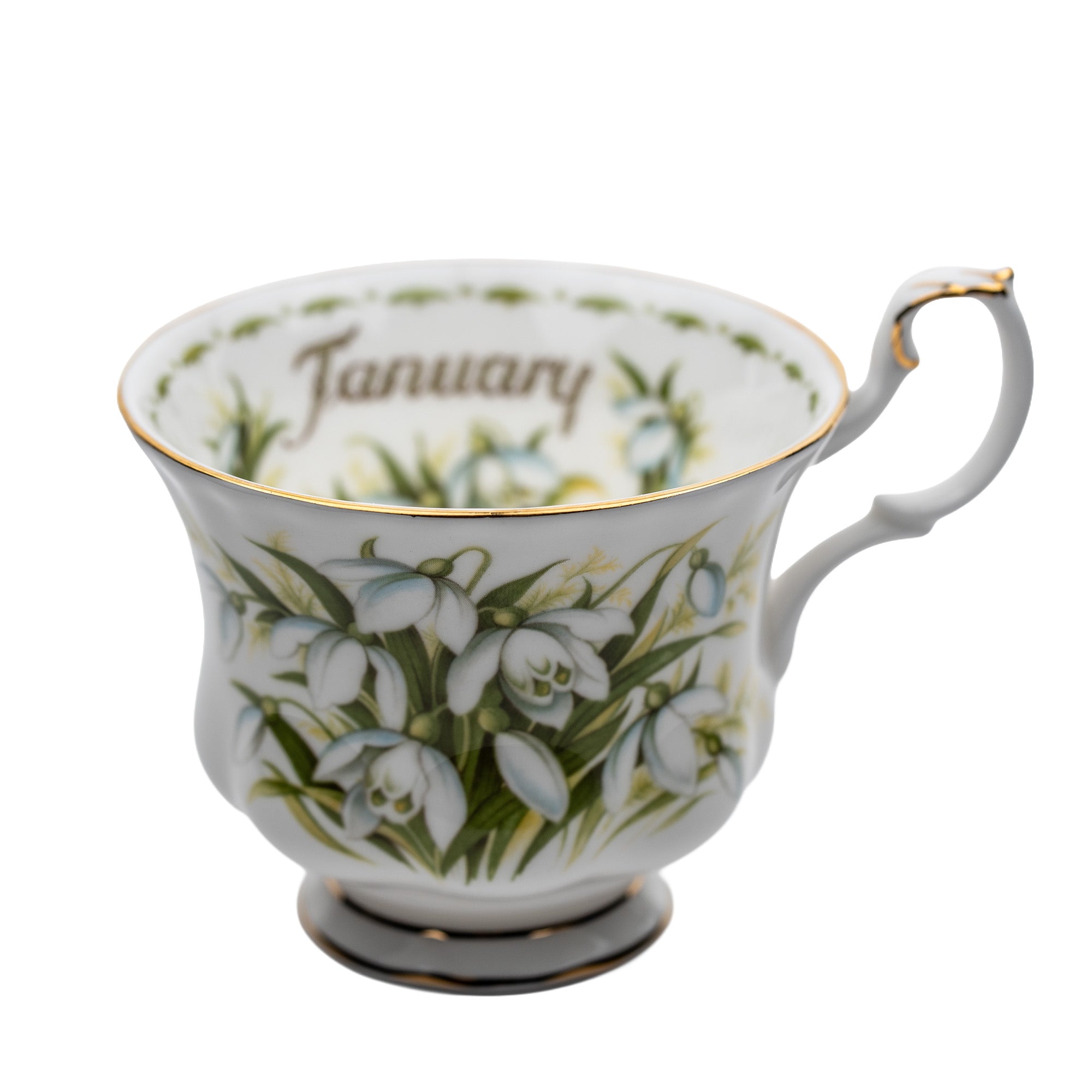Royal Albert Teacup - January Snowdrops
