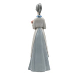 Lladró-Style Porcelain Girl - Springtime Serenity