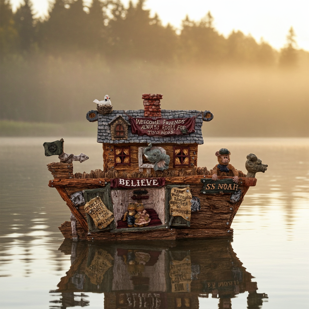 Boyds Resin S.S. Noah The Ark Figurine – Bearstone Collection