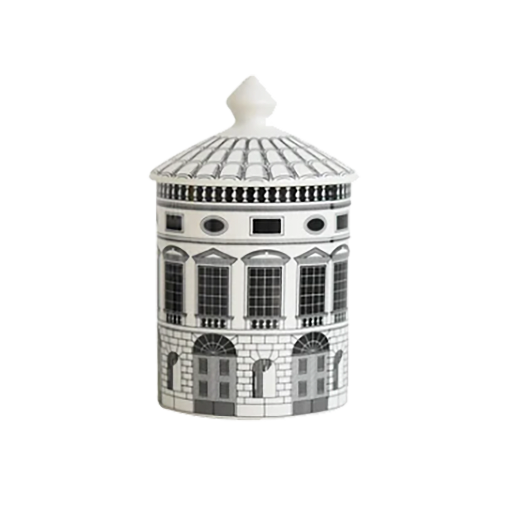 Amelia Storage Jars — White Ceramic with Black Detailing