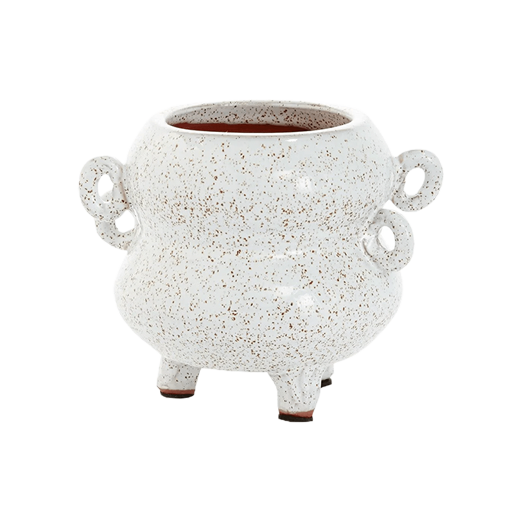 Aurelia Speckled Decorative Pot