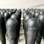 Ballonform Wandbild – Schwarz