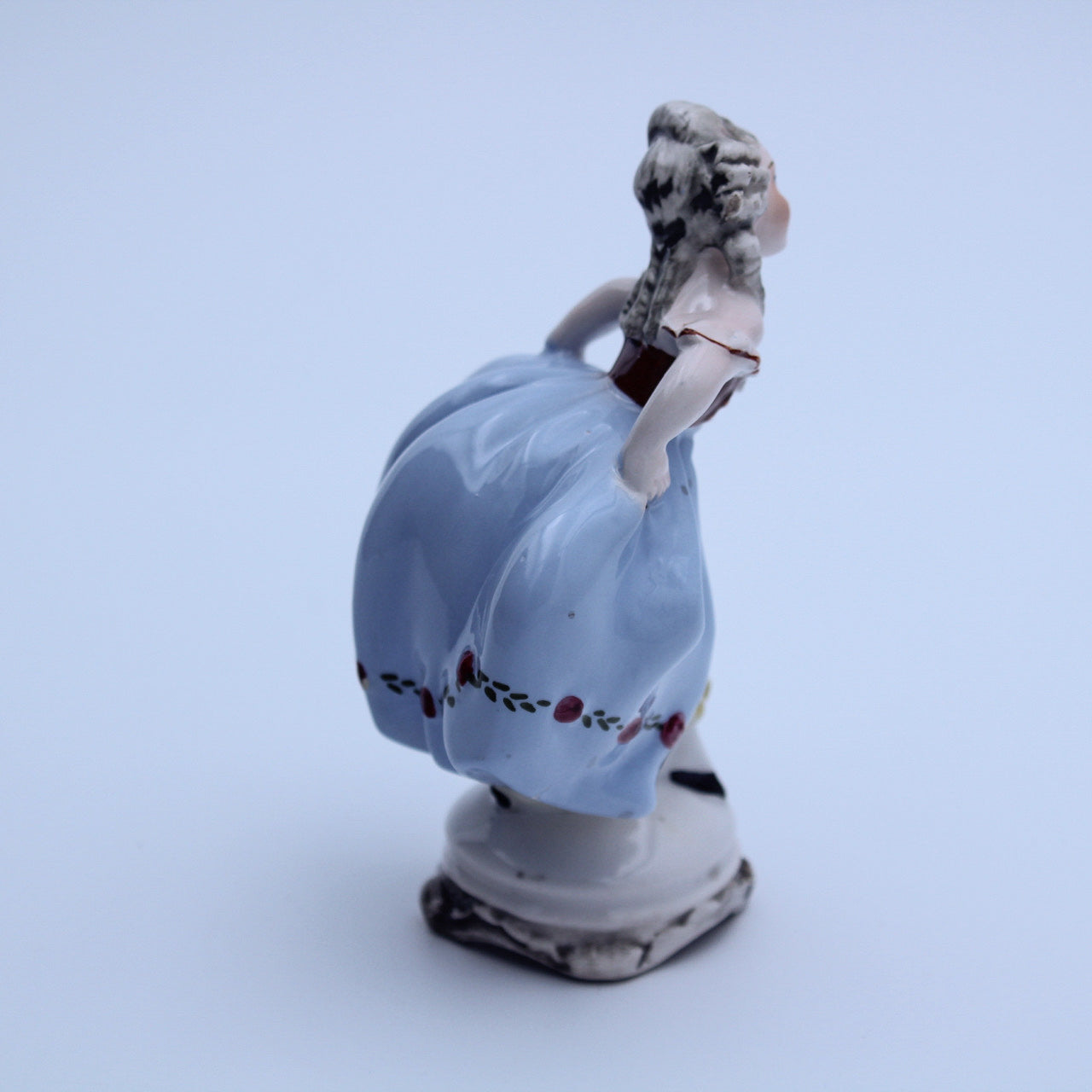 Fratelli Perdomello “Coppia Bambini” Figurine, Italy 1940s