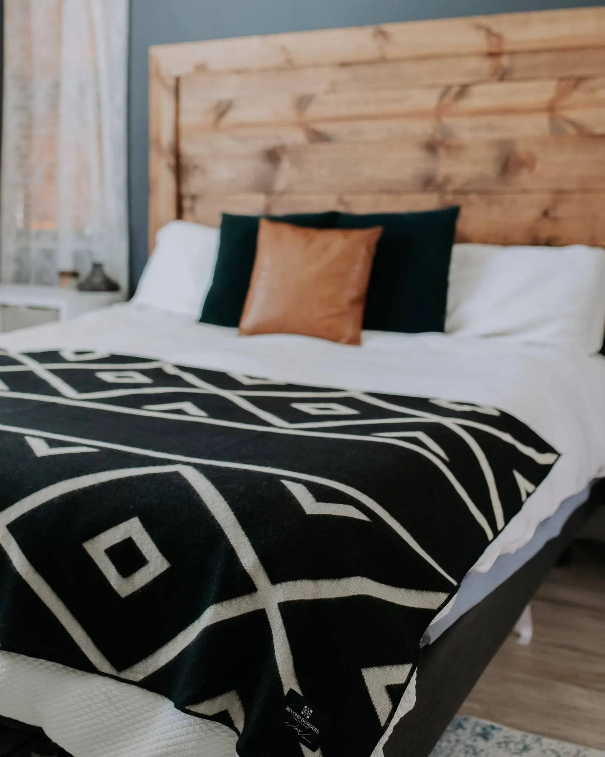 Diamante Blanket by Beyond Borders Collective - Recycled Acrylic Throw