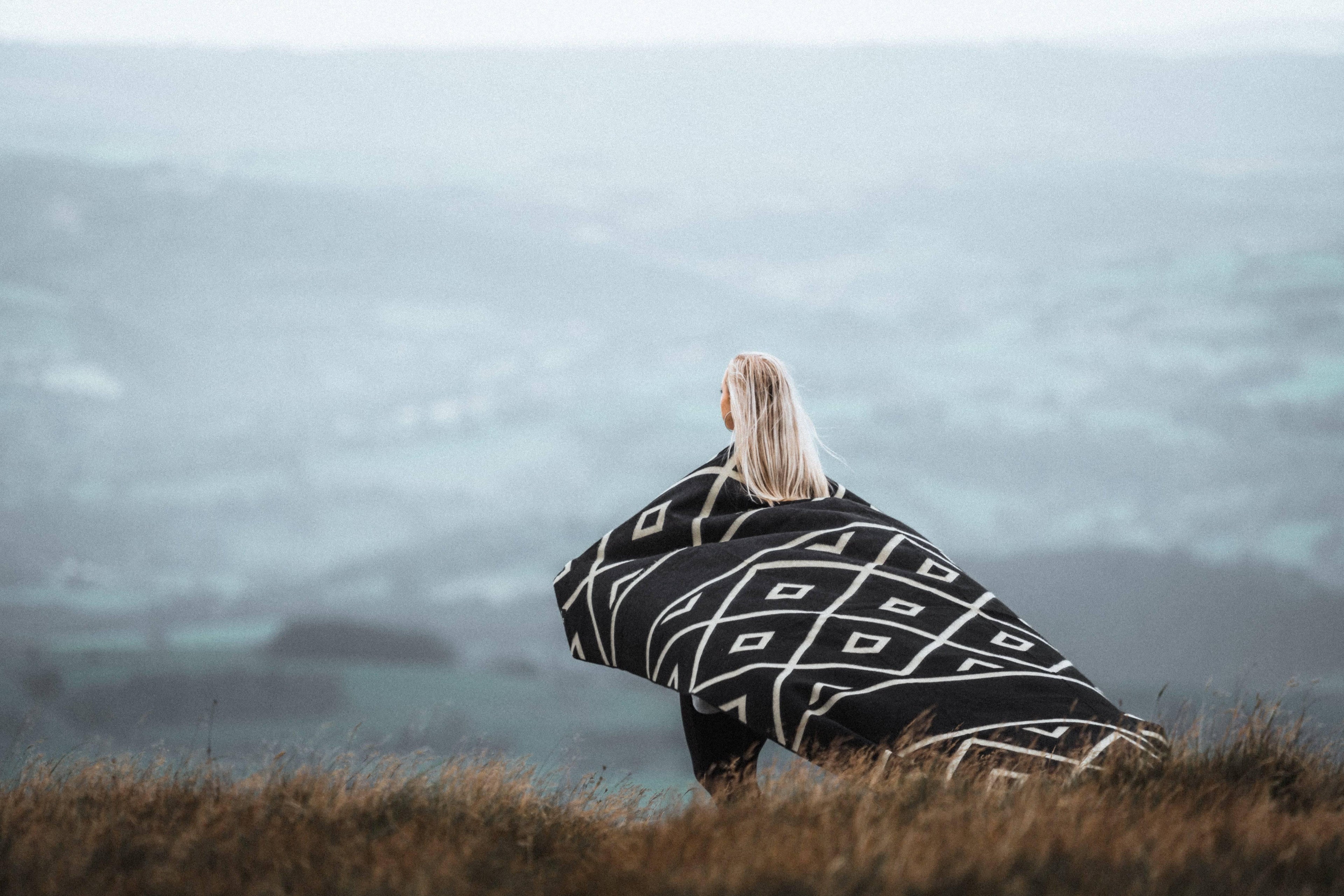Diamante Blanket by Beyond Borders Collective - Recycled Acrylic Throw