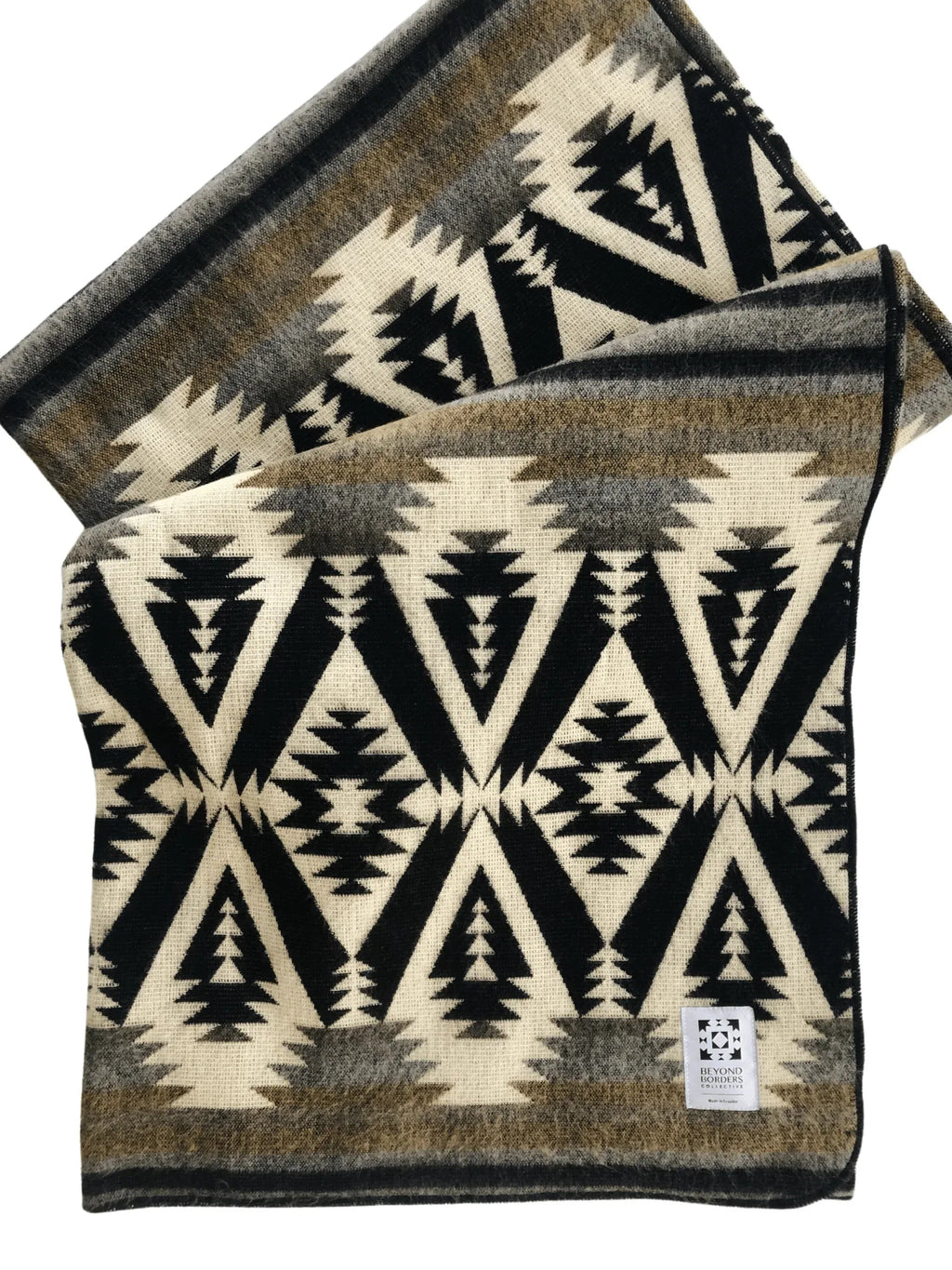 Beyond Borders Quichua Blanket - Onyx Black