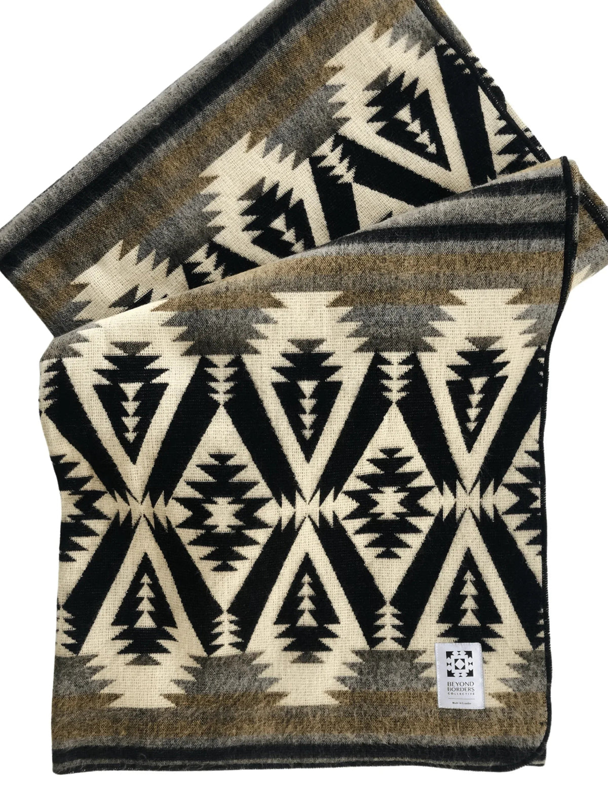Beyond Borders Quichua Blanket - Onyx Black