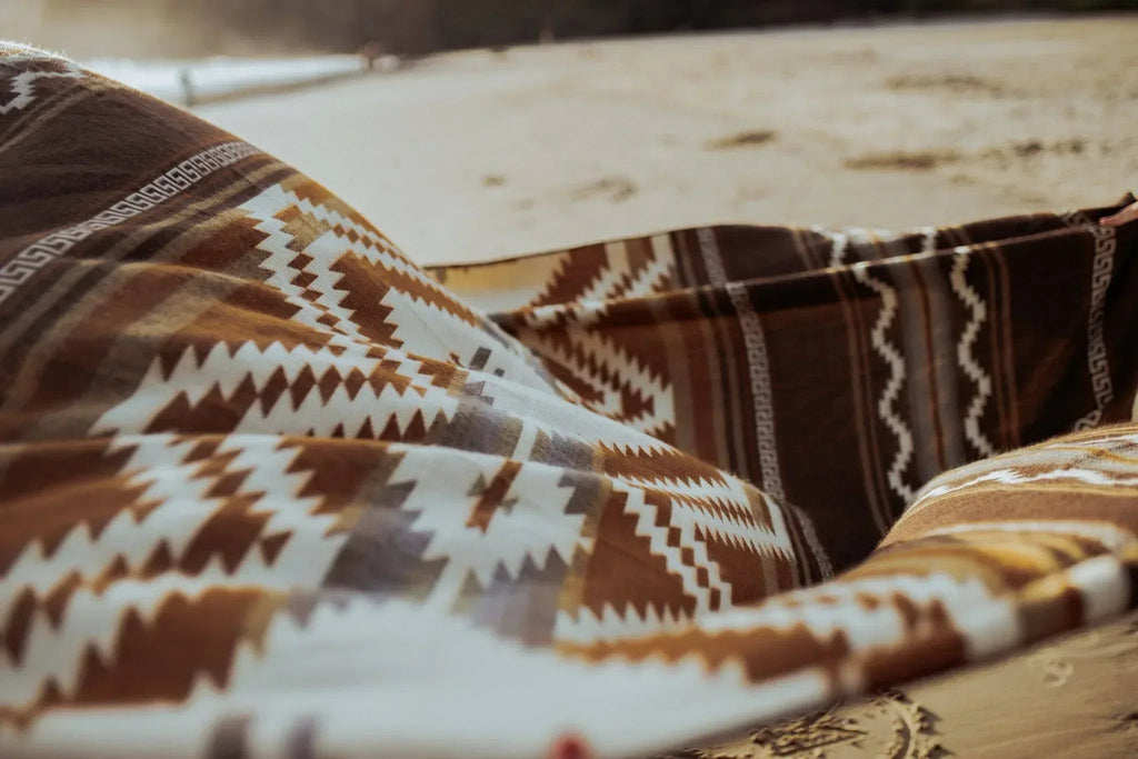 Shuar Blanket - Dusty Recycled Acrylic Throw