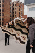 Tsachila blanket - Chocolate