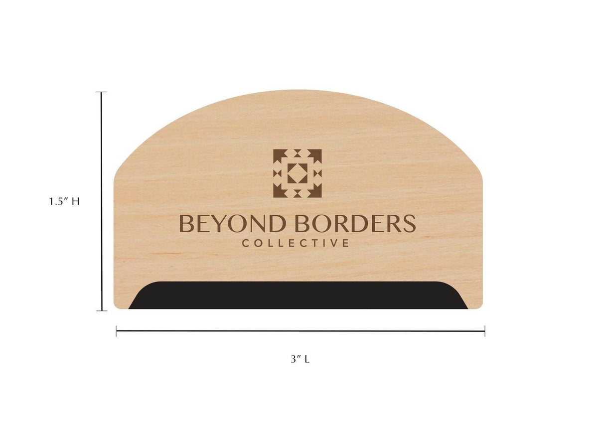 Wooden Lint Brush - Compact Fabric Brush