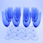 Libbey Vina blaue Sektgläser – 12er-Set