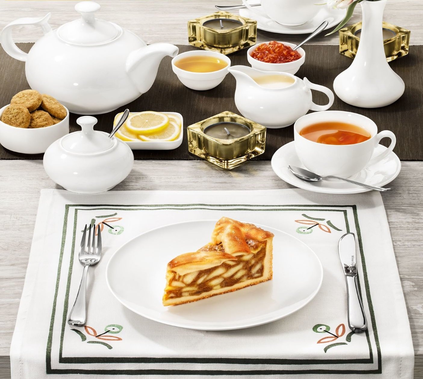 White Dessert Plate – 7 inch – Set of 12