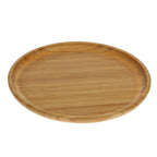 Bambusrunde Servierplatte – 35,5 cm