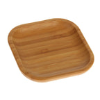 Bambus-Quadrat-Teller-Set – 10 cm (12er-Set)