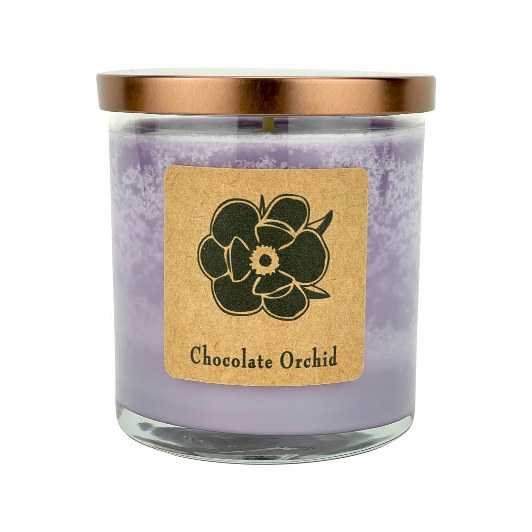 Chocolate Orchid Soy Candle - 10 oz