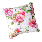 DaDa Bedding Romantische Rosen Blumenmuster Rosa Euro Kissenbezug, 66 x 66 cm (JHW879)