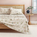 Parure de draps en flanelle de coton turc - Collection Noël pour enfants