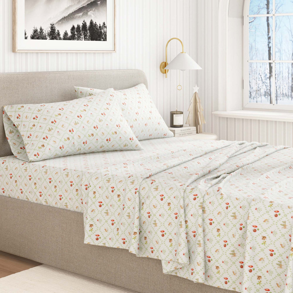 Bettwäsche-Set aus türkischem Baumwollflanell – gehobene Festtagskollektion