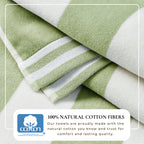 Gestreiftes Cabana-Strandtuch – Edgartown-Kollektion