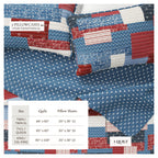 Americana Patchwork Quilt-Set – Kollektion Lowel