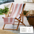 Gestreiftes Cabana-Strandtuch – Edgartown-Kollektion