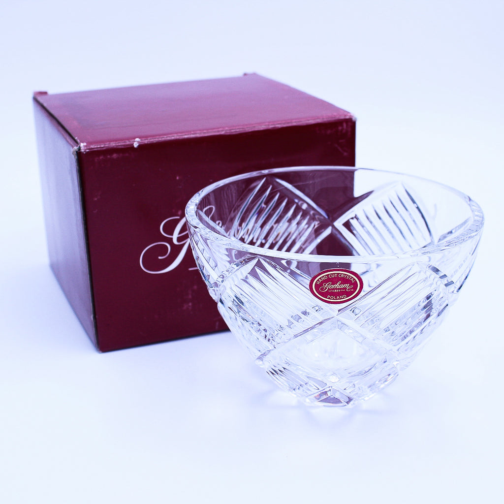 Coupe en cristal taillé Gorham Montage — Modèle C2007