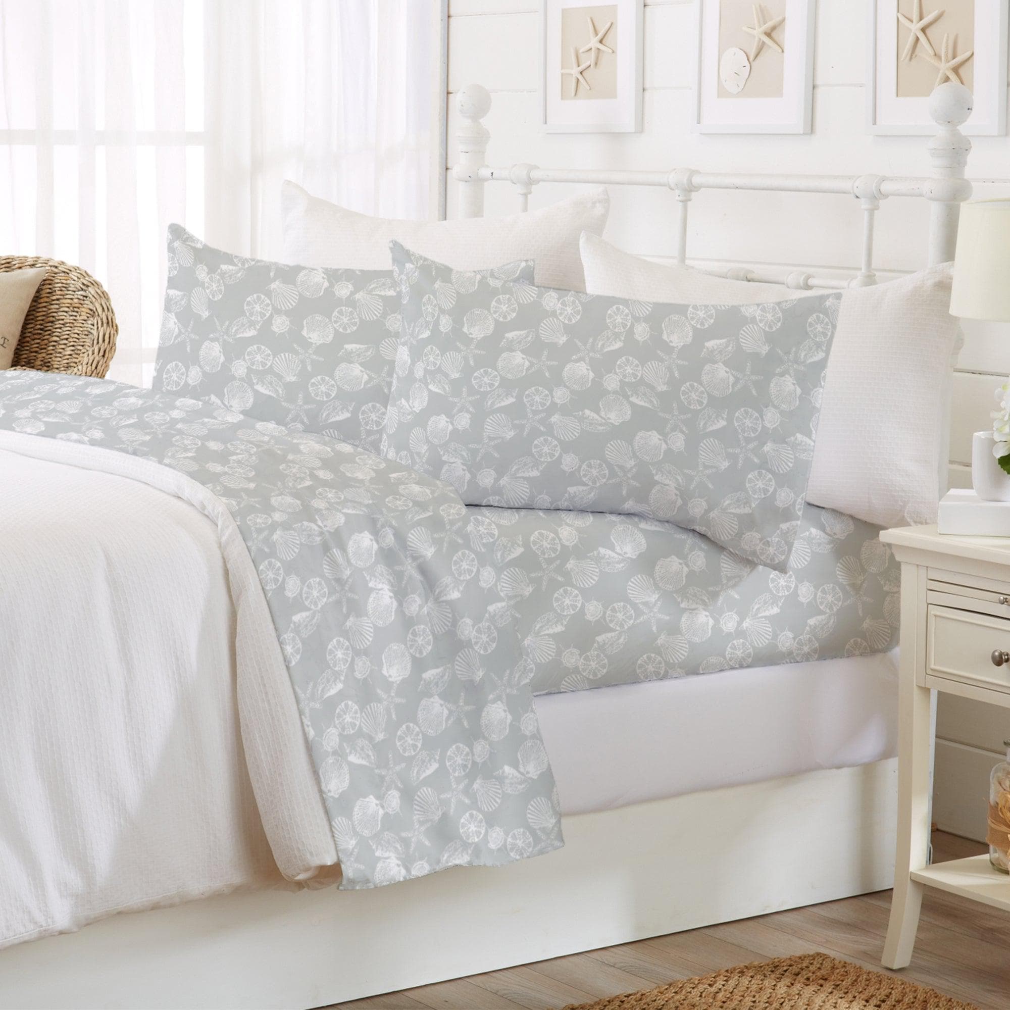 Great Bay Home Newport Bed Sheets - Soft Microfiber